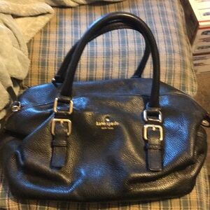 Kate Spade Black Leather Handbag